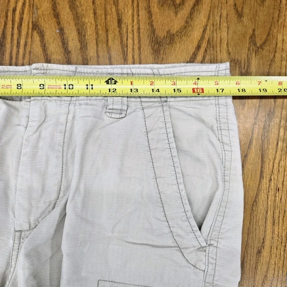 Polo‎ Jeans Company Cargo Shorts Mens 32 Ralph Lauren Tan 90s Military Style Y2K